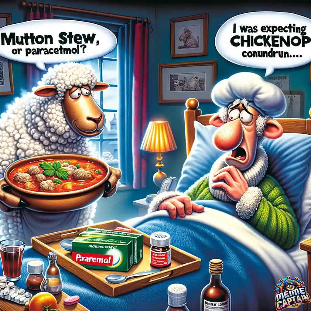 Mutton Stew or Paracetamol