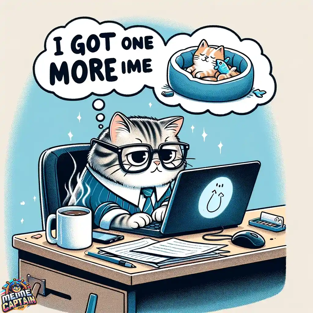 corporate kitty conquers cyberspace meme