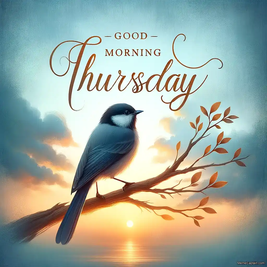 Good Morning Thursday Images - Bird