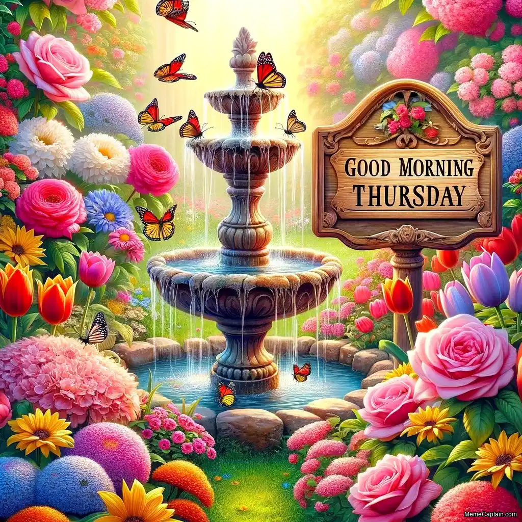 Good Morning Thursday Images - Flowers