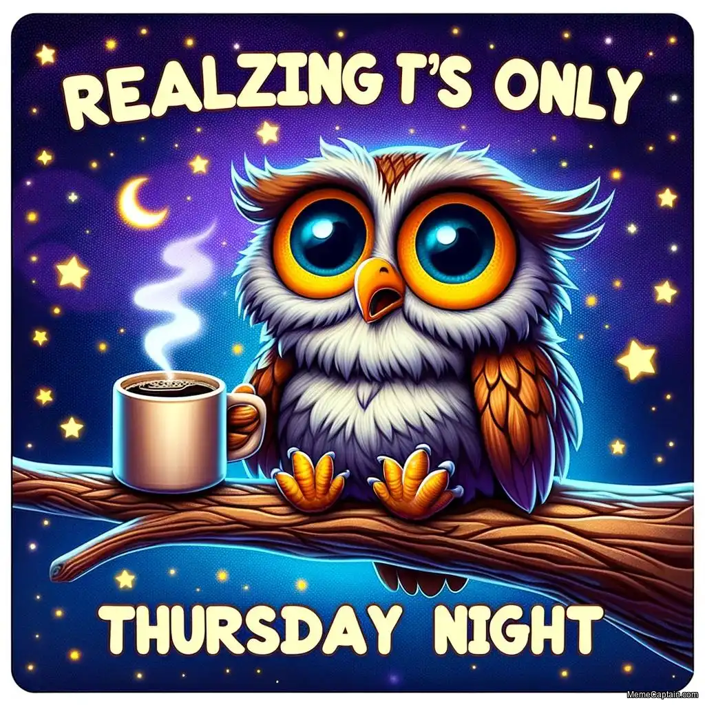 Realizing its only thursday night Owl's Revelation