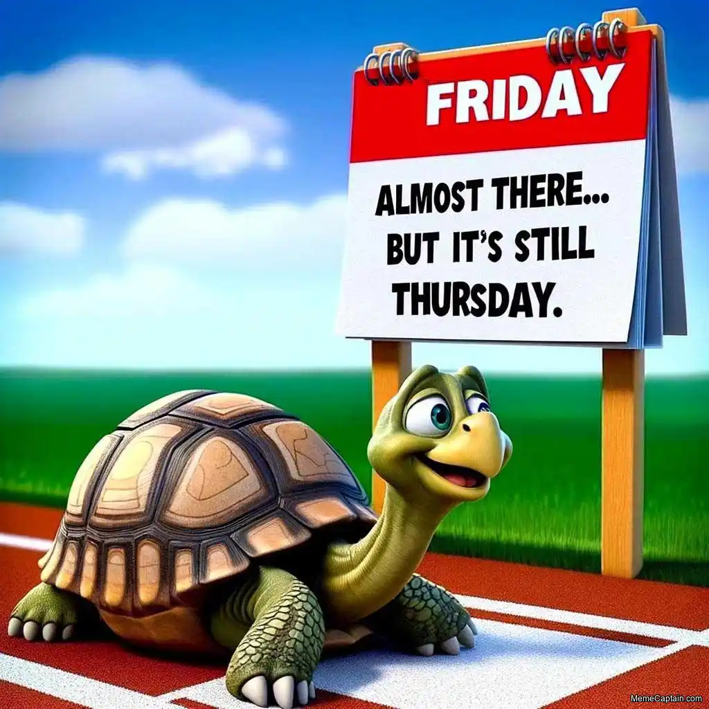 Turtle, Friday almost there but its still thursday