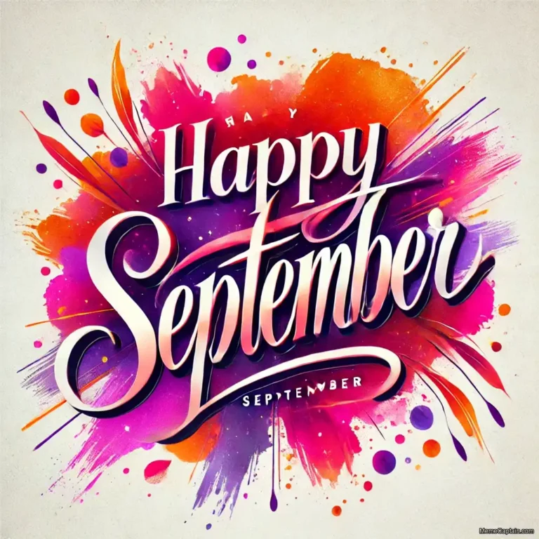 Happy September